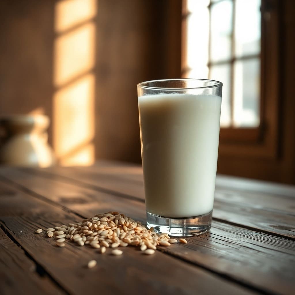 Alternativa saludable: leche de alpiste